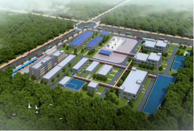 恒昶生物科技工厂示意图