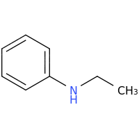 N-乙基苯胺化学结构式