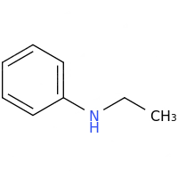 N-乙基苯胺化学结构式